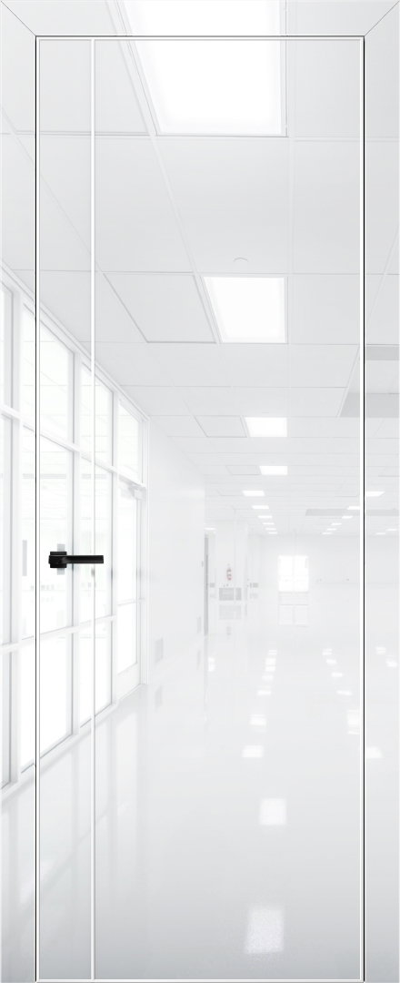 Pt 10 Платина - Размер полотна: 2000 x 600, Кромка: Анодированная кромка AL, Цвет: Crystall White, Комплектация: Полотно