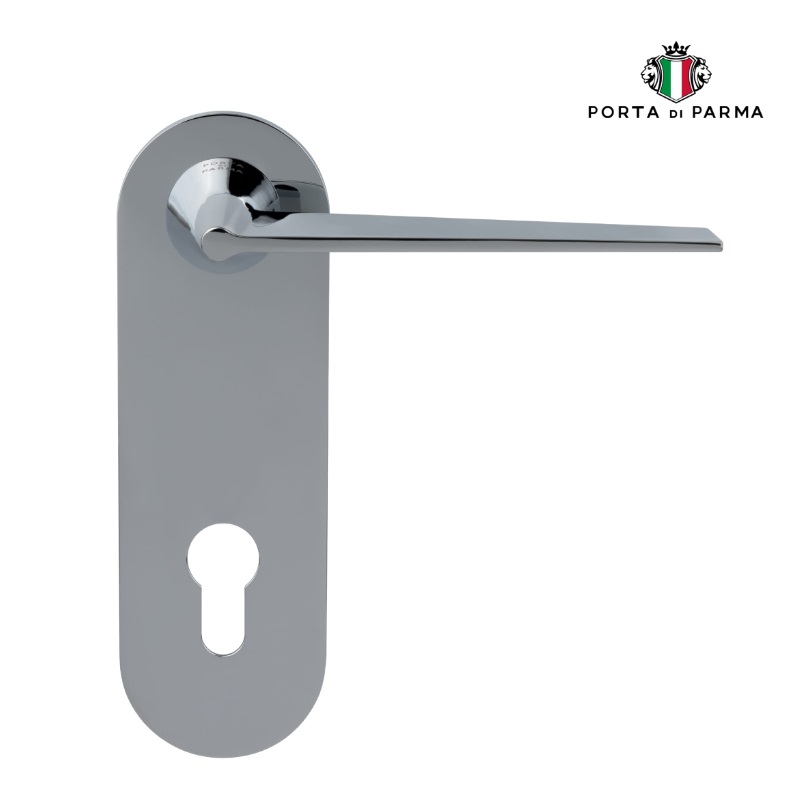 Ручка Porta di Parma Cono Lock - Цвет: Хром блестящий